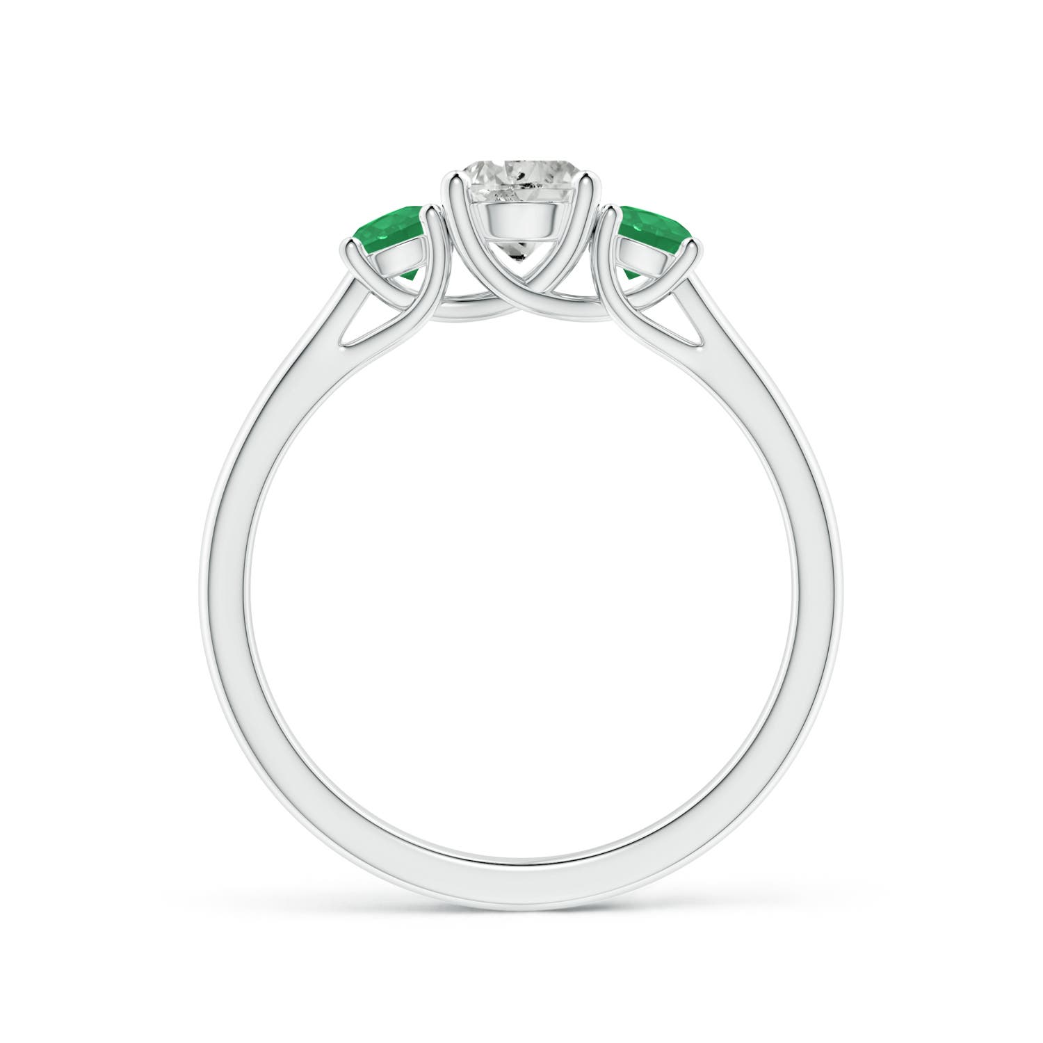 K, I3 / 0.77 CT / 14 KT White Gold