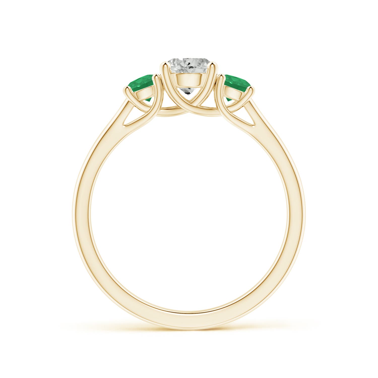 K, I3 / 0.77 CT / 14 KT Yellow Gold