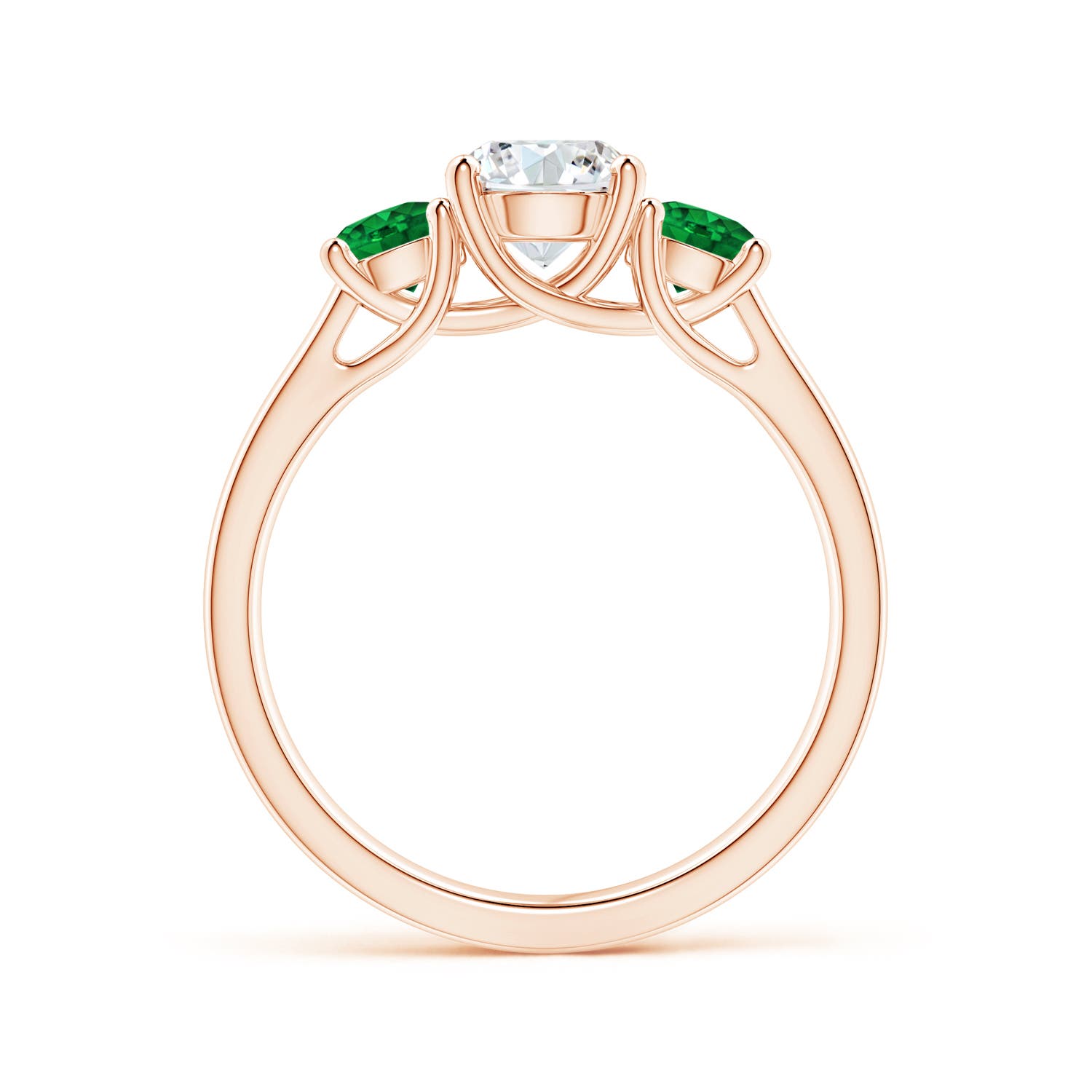 F-G, VS / 1.28 CT / 14 KT Rose Gold