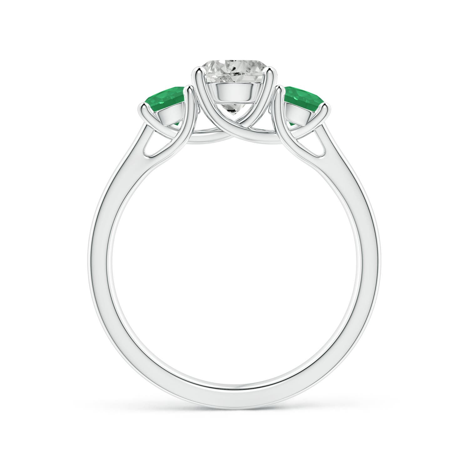 K, I3 / 1.28 CT / 14 KT White Gold