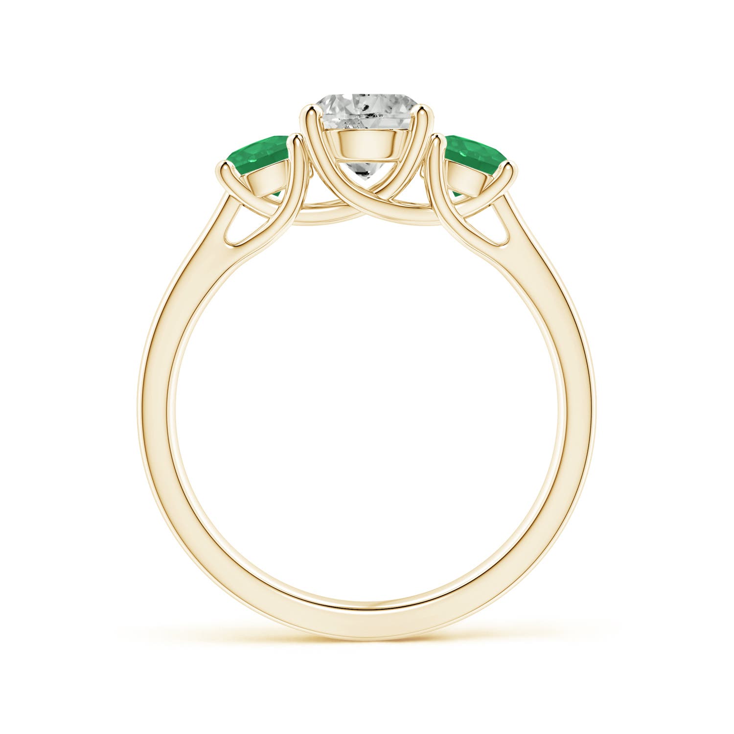 K, I3 / 1.28 CT / 14 KT Yellow Gold