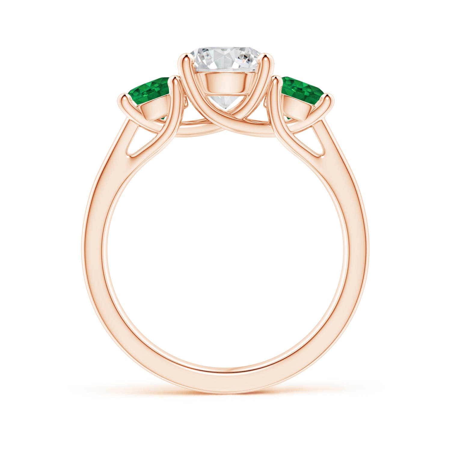 H, SI2 / 1.95 CT / 14 KT Rose Gold