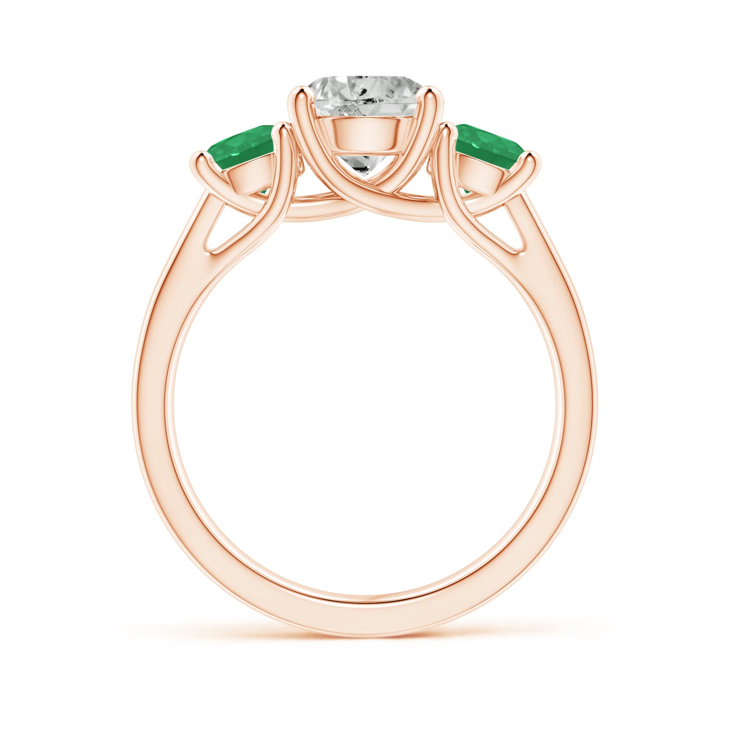 K, I3 / 1.95 CT / 14 KT Rose Gold