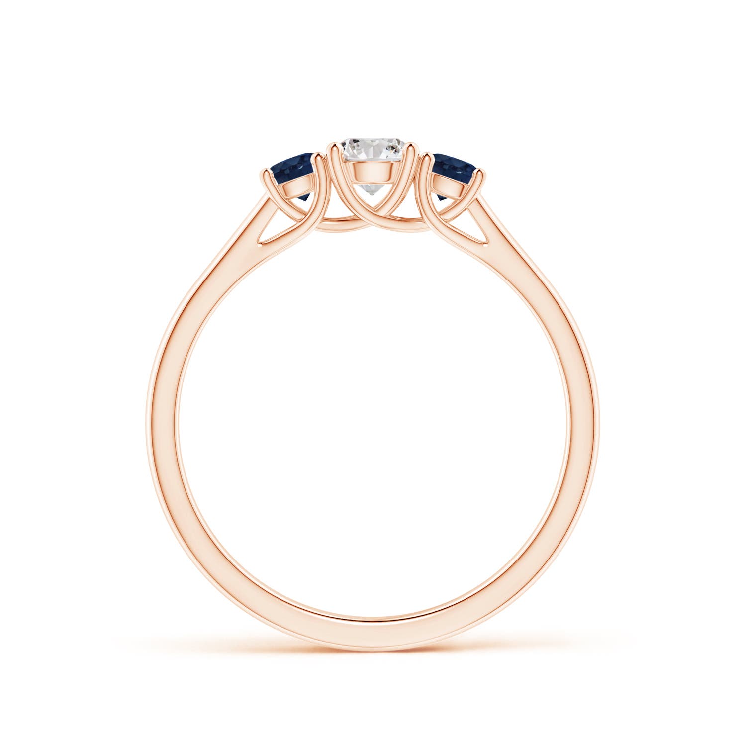 I-J, I1-I2 / 0.51 CT / 14 KT Rose Gold