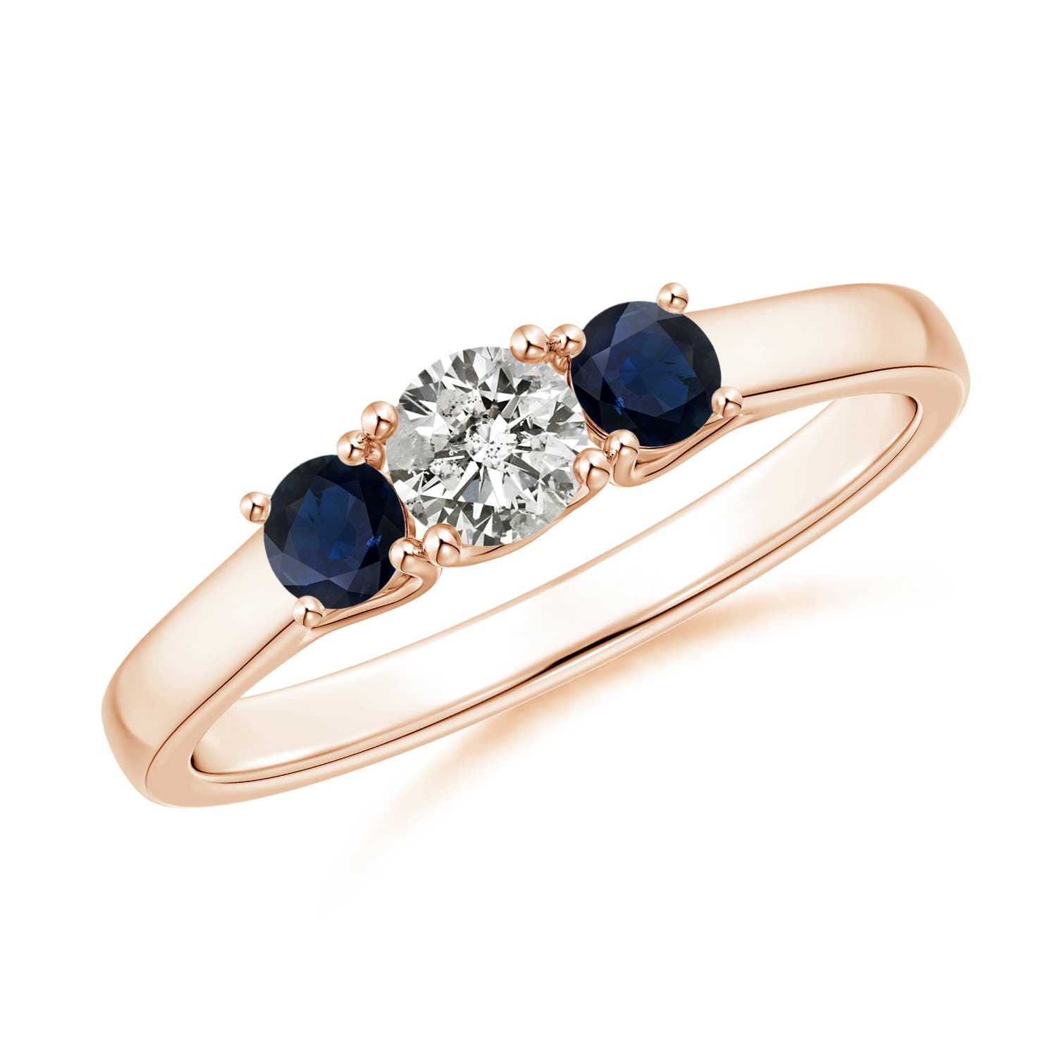 K, I3 / 0.51 CT / 14 KT Rose Gold