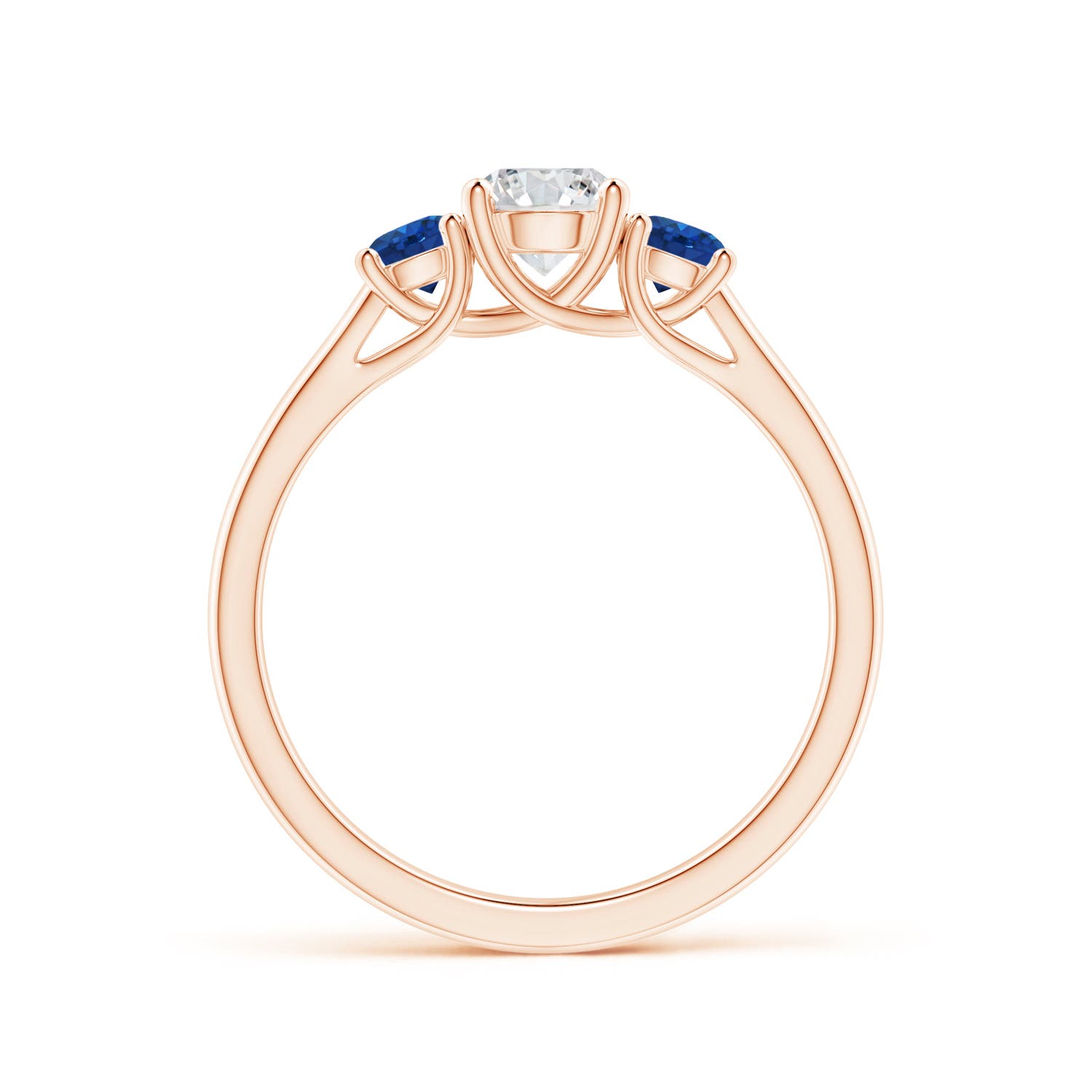 H, SI2 / 0.91 CT / 14 KT Rose Gold