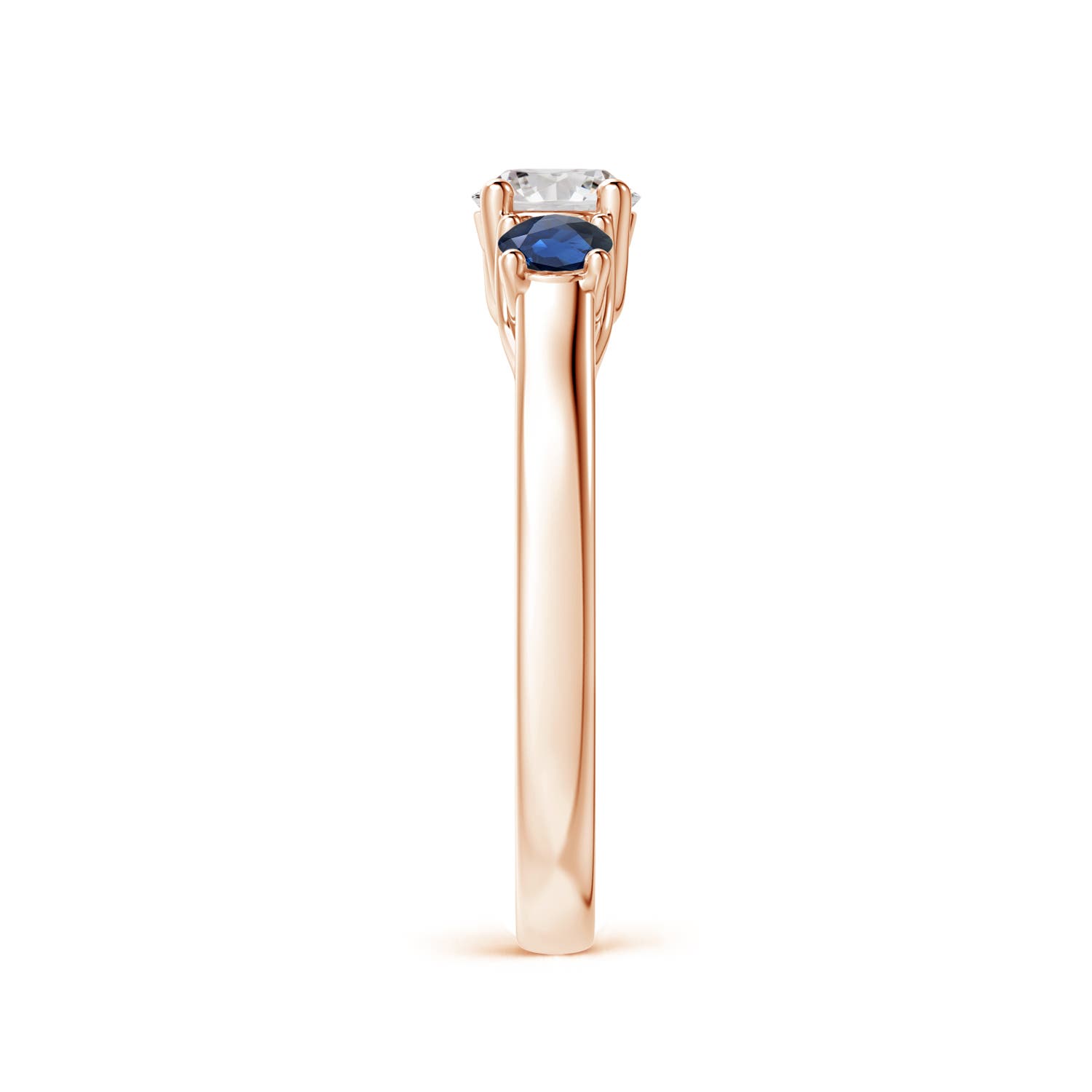 I-J, I1-I2 / 0.91 CT / 14 KT Rose Gold