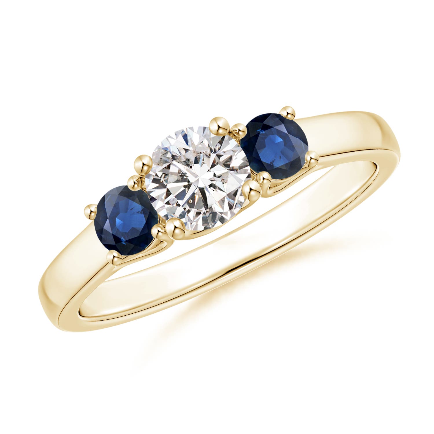 I-J, I1-I2 / 0.91 CT / 14 KT Yellow Gold