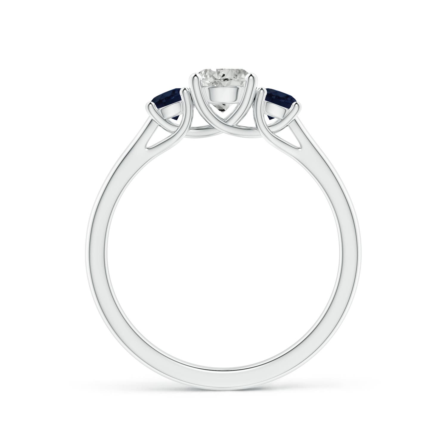 K, I3 / 0.91 CT / 14 KT White Gold