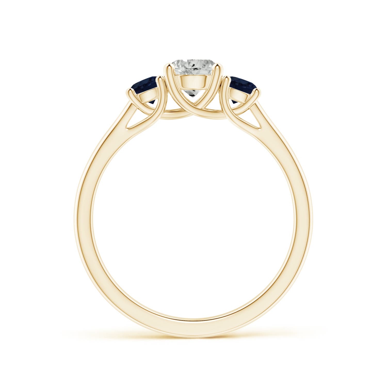 K, I3 / 0.91 CT / 14 KT Yellow Gold