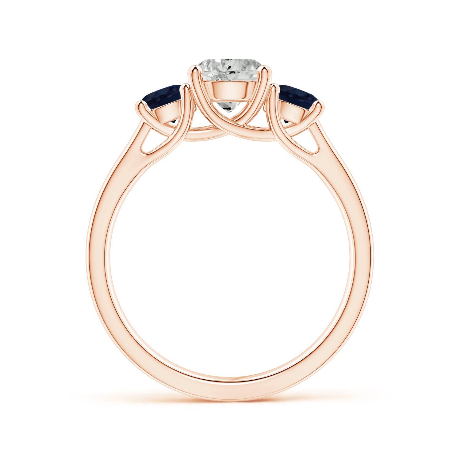 K, I3 / 1.46 CT / 14 KT Rose Gold