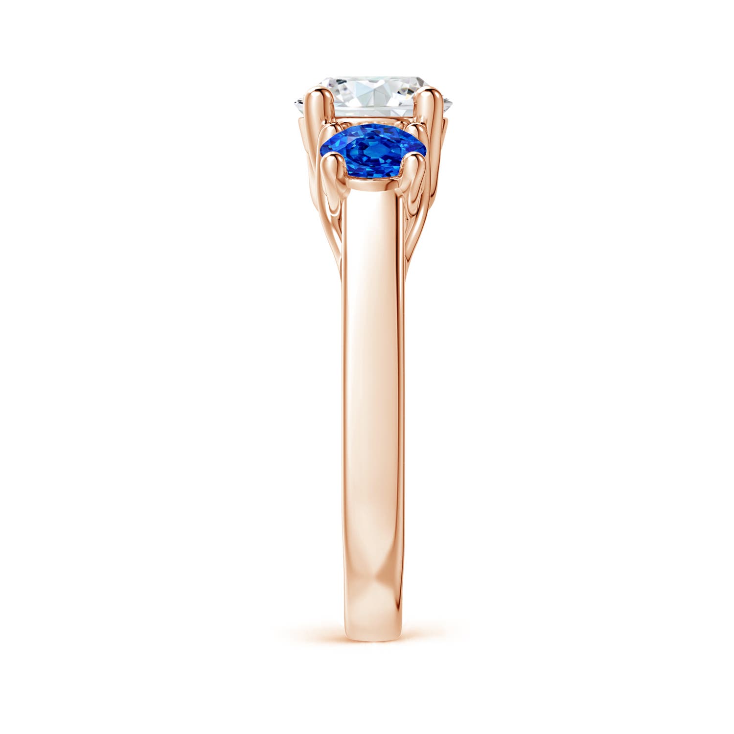 G, VS2 / 2.17 CT / 14 KT Rose Gold