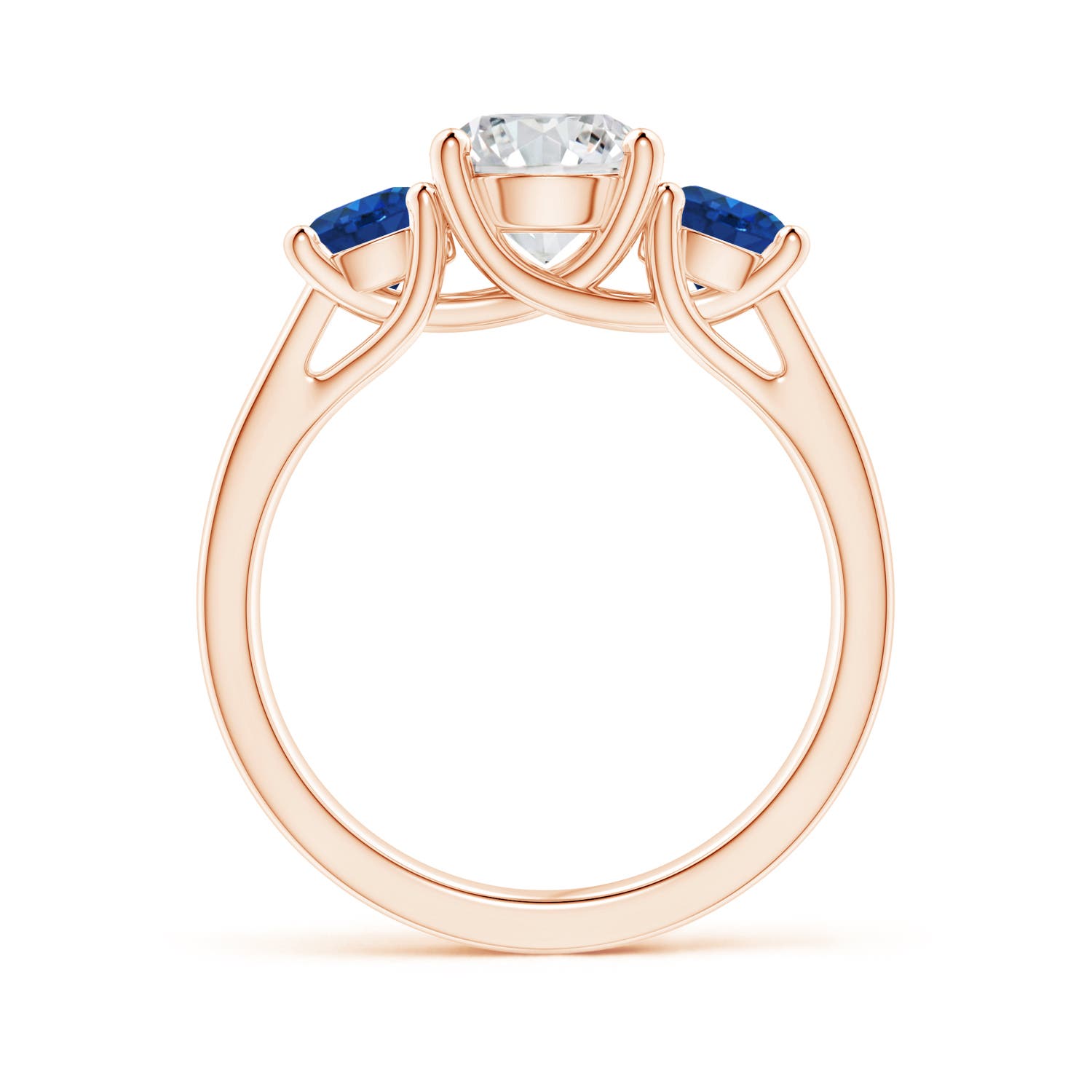 H, SI2 / 2.17 CT / 14 KT Rose Gold