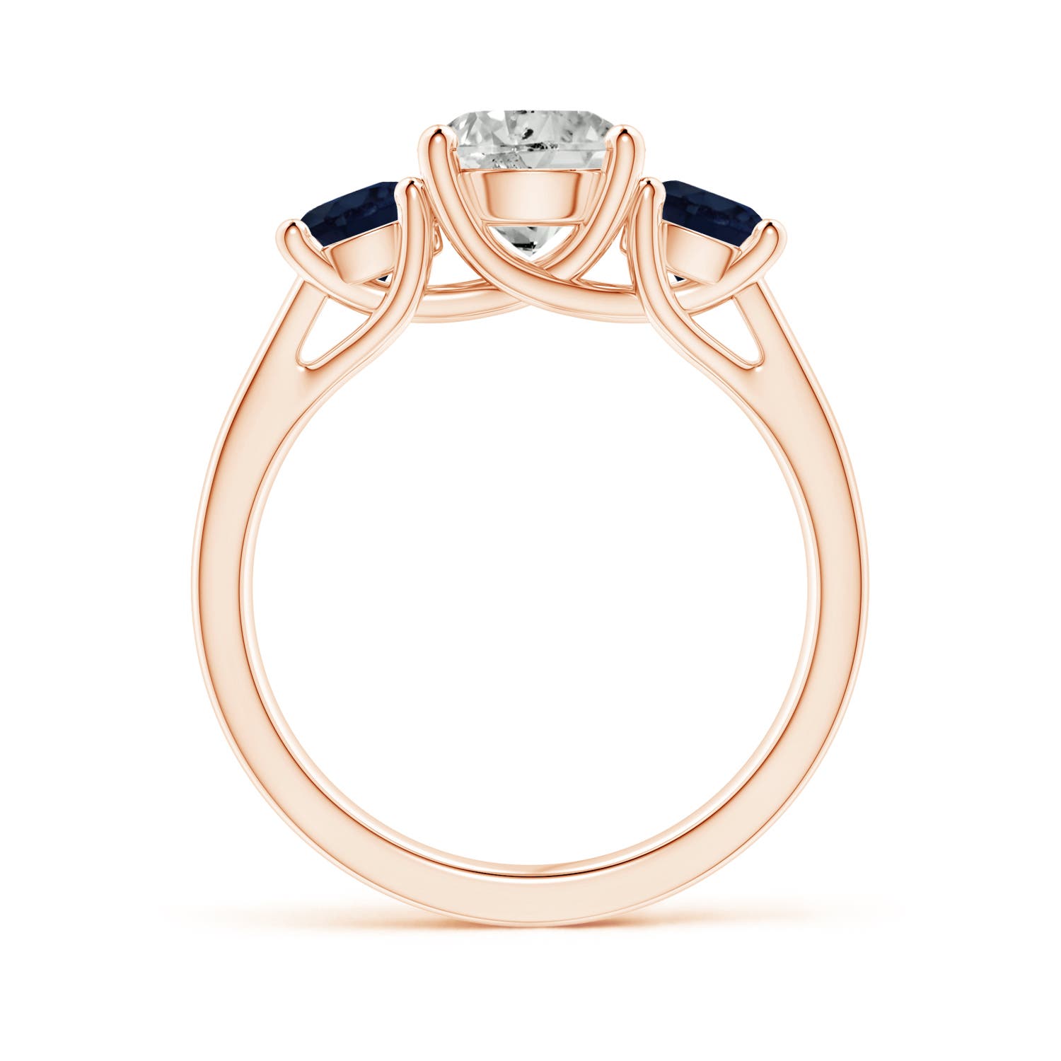 K, I3 / 2.17 CT / 14 KT Rose Gold