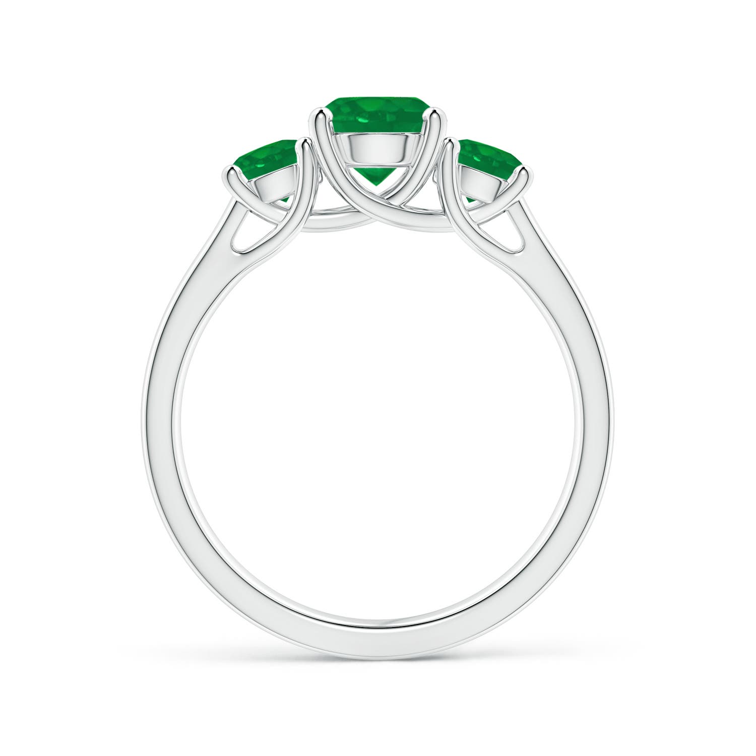 AA - Emerald / 1.23 CT / 14 KT White Gold