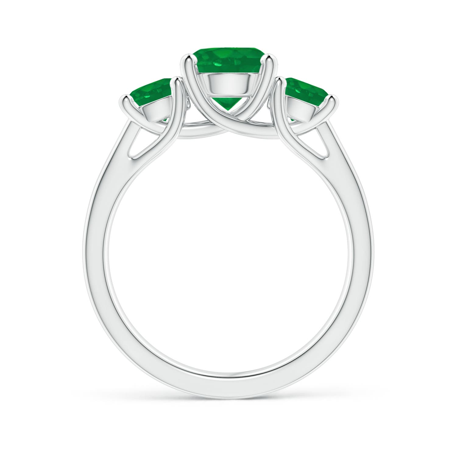 AA - Emerald / 1.9 CT / 14 KT White Gold