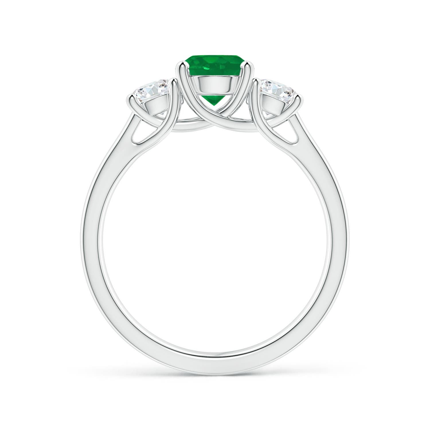 AA - Emerald / 1.21 CT / 14 KT White Gold