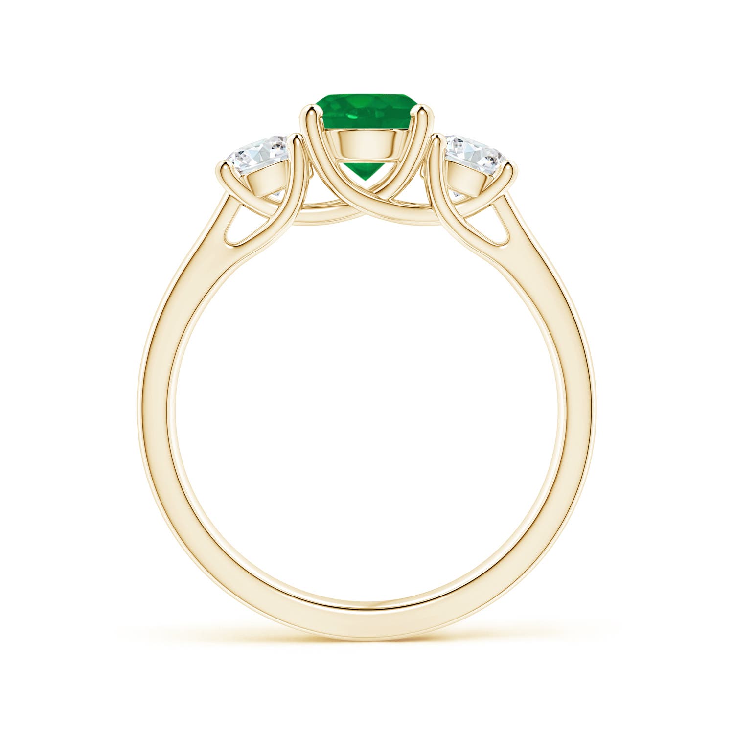 AA - Emerald / 1.21 CT / 14 KT Yellow Gold