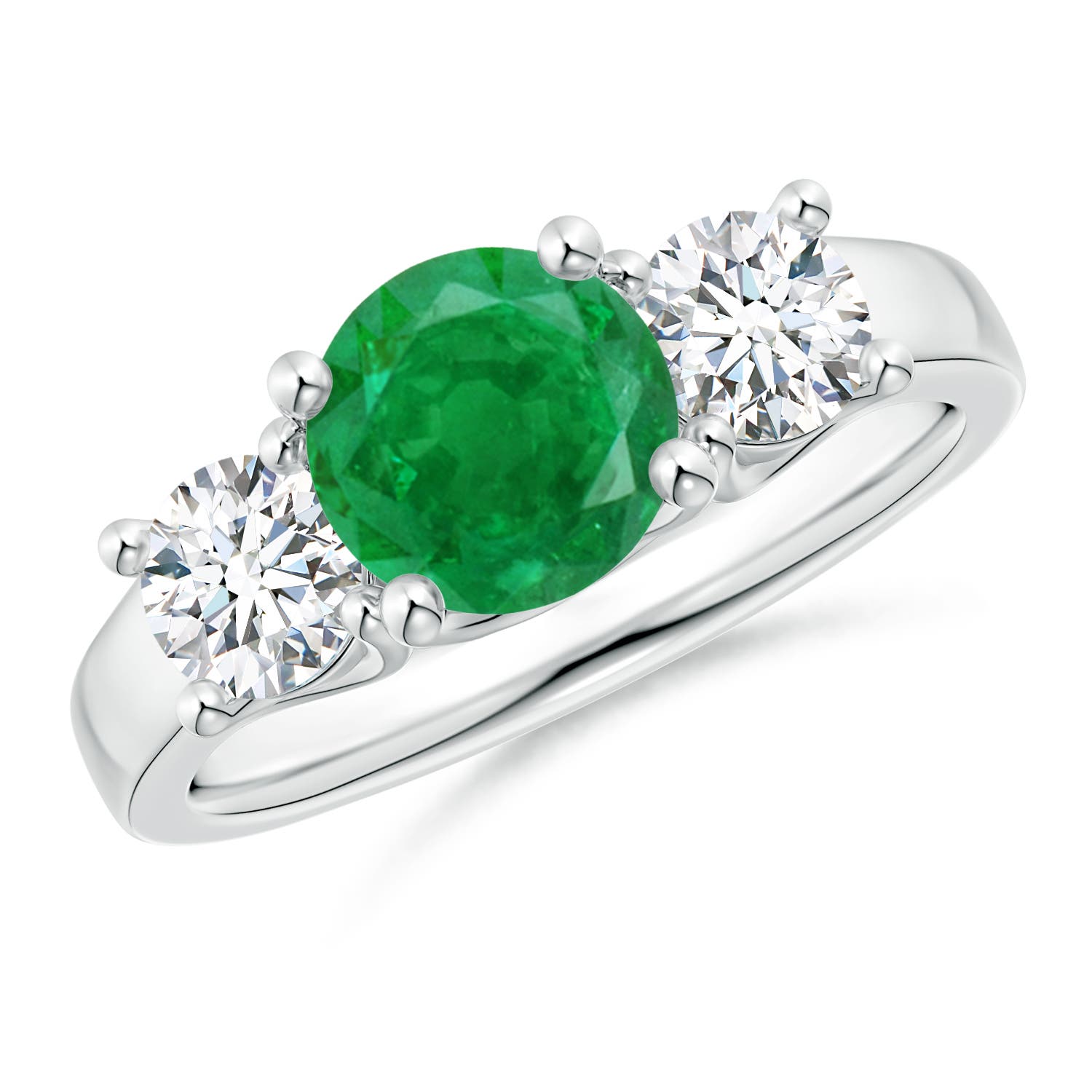 AA - Emerald / 1.9 CT / 14 KT White Gold