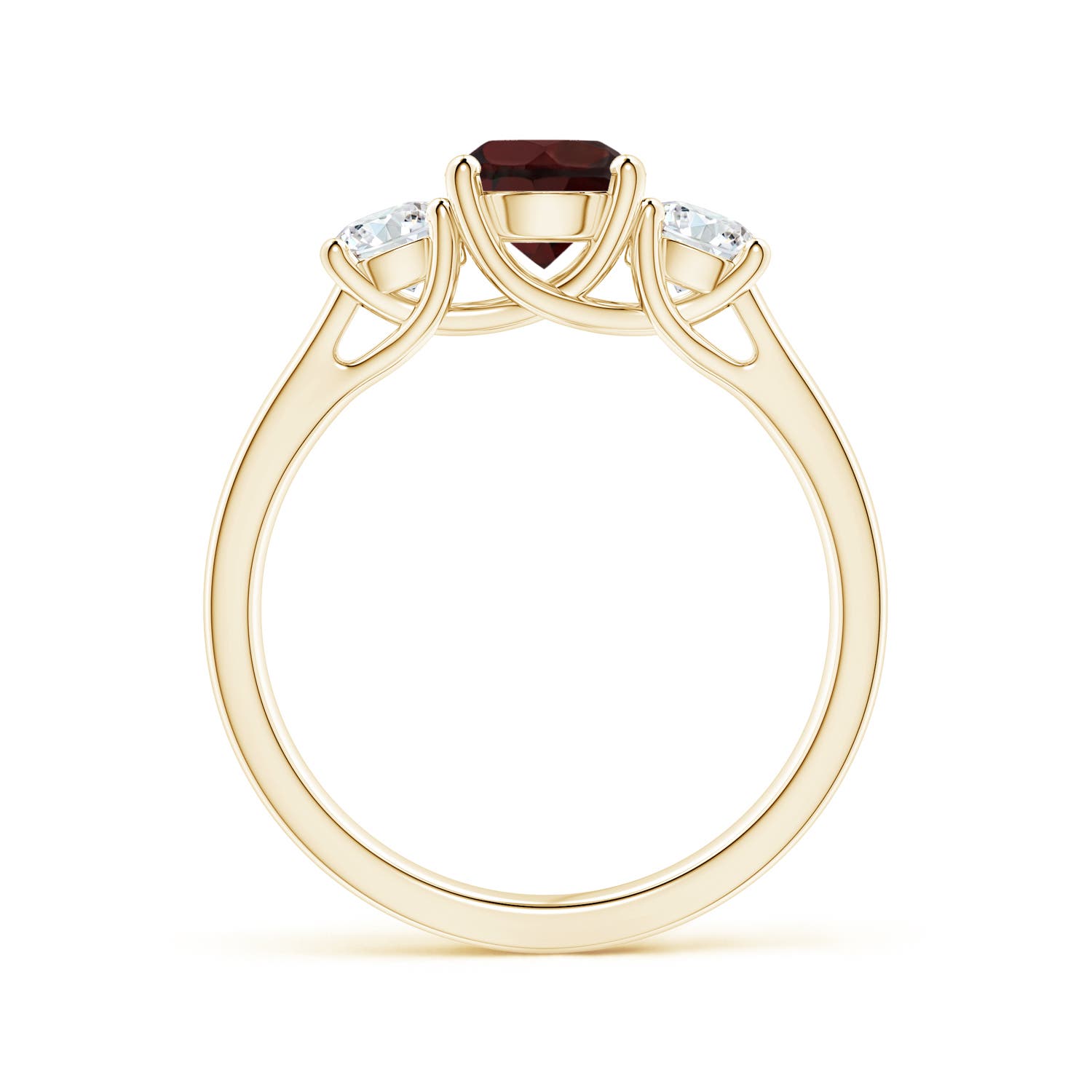 A - Garnet / 1.46 CT / 14 KT Yellow Gold