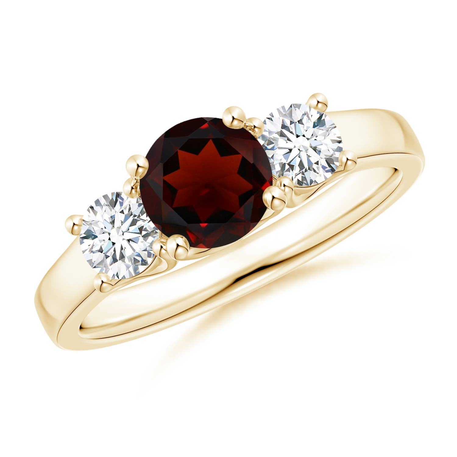 AA - Garnet / 1.46 CT / 14 KT Yellow Gold