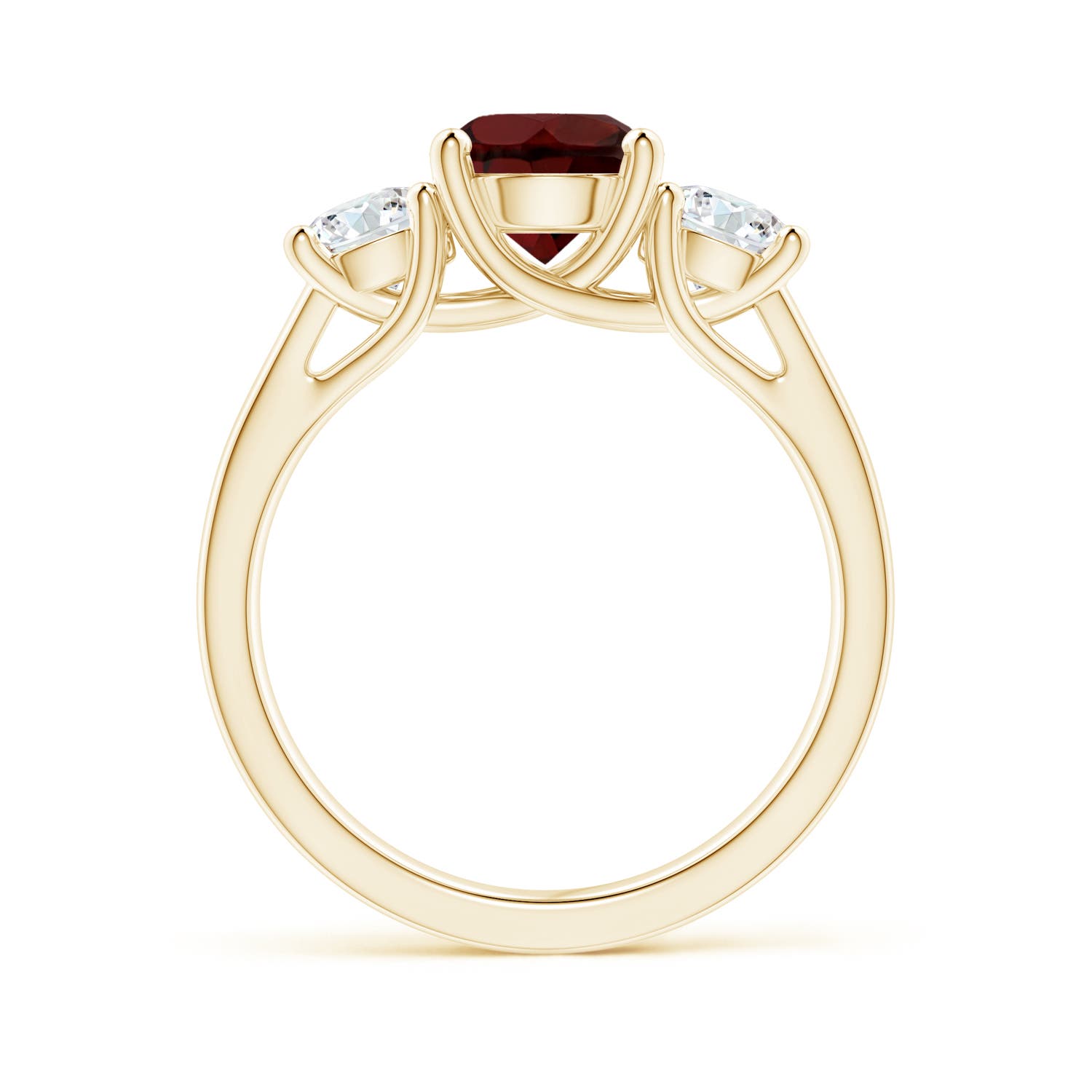 AA - Garnet / 2.2 CT / 14 KT Yellow Gold