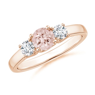 Round AA Morganite