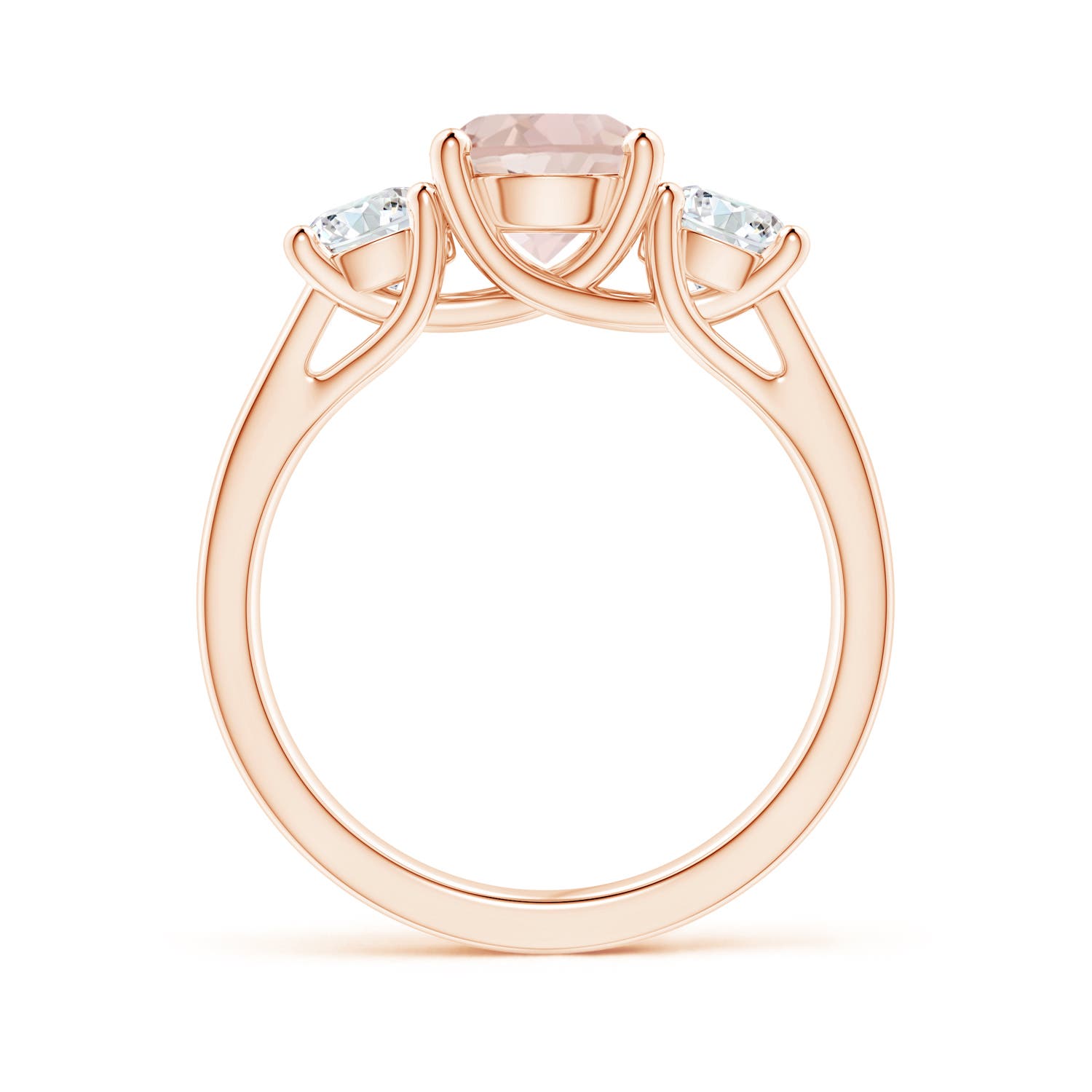 AA - Morganite / 1.8 CT / 14 KT Rose Gold