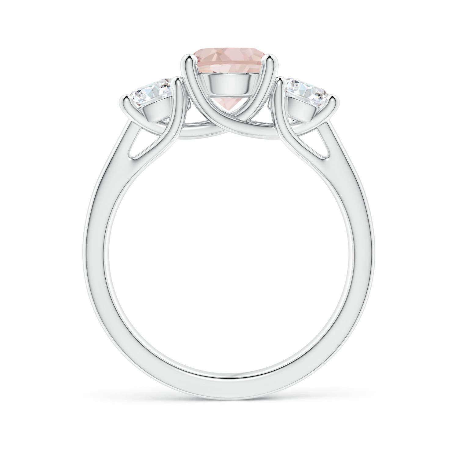 AA - Morganite / 1.8 CT / 14 KT White Gold