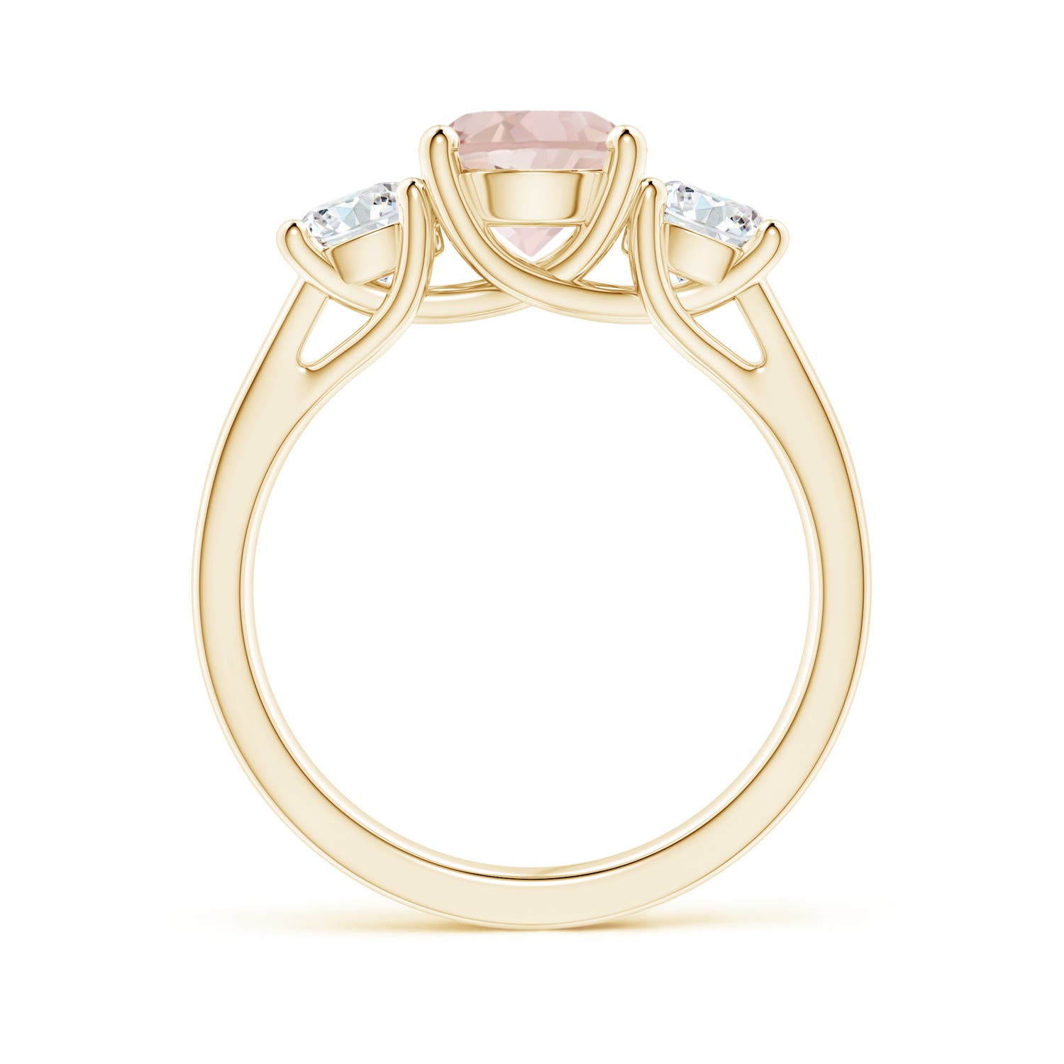 AA - Morganite / 1.8 CT / 14 KT Yellow Gold