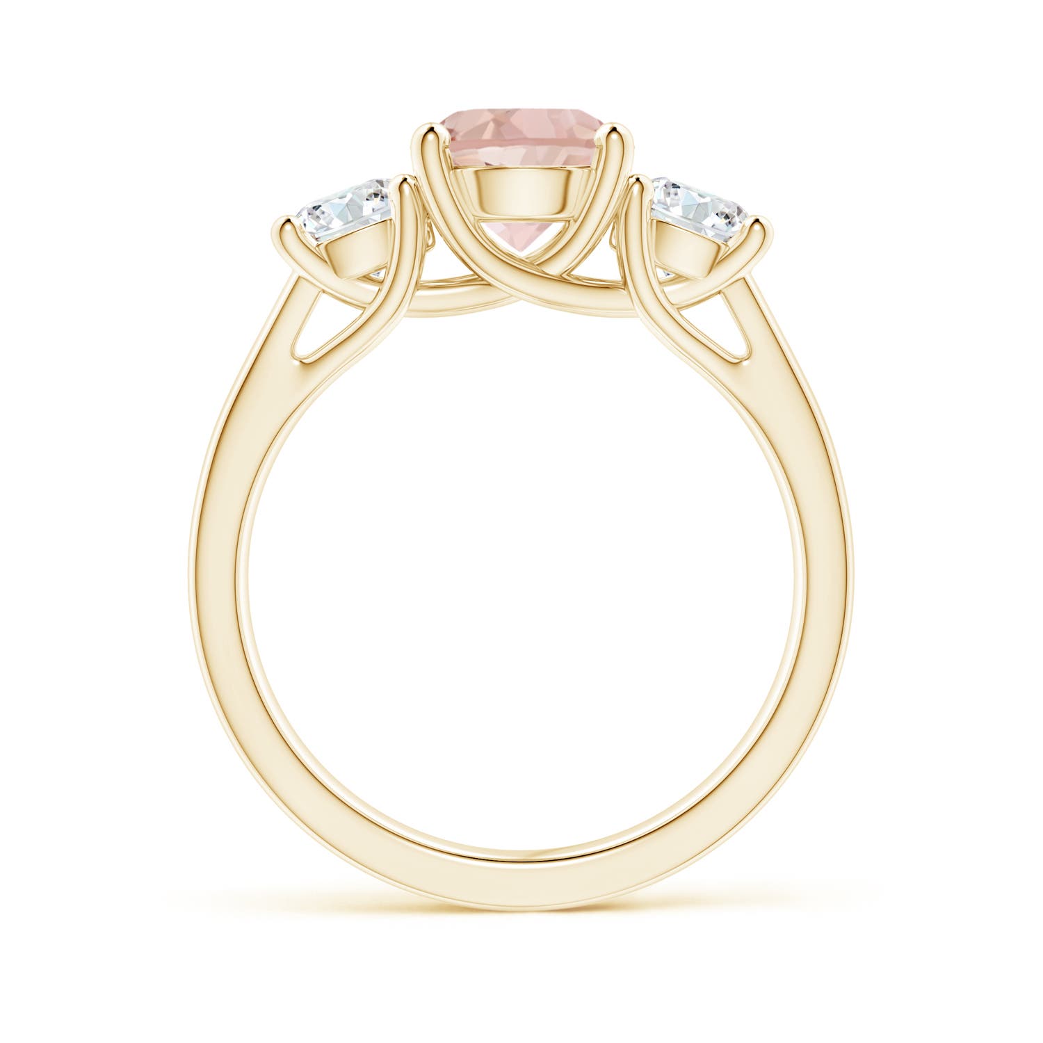 AAA - Morganite / 1.8 CT / 14 KT Yellow Gold