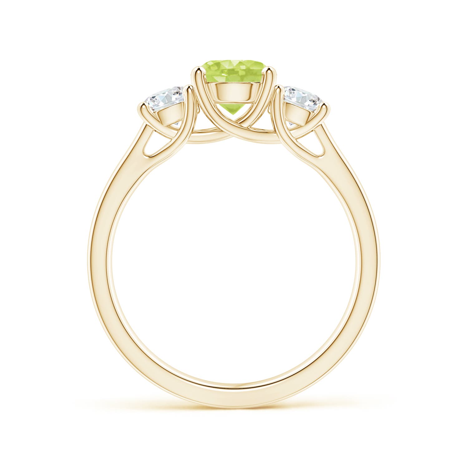 A - Peridot / 1.41 CT / 14 KT Yellow Gold