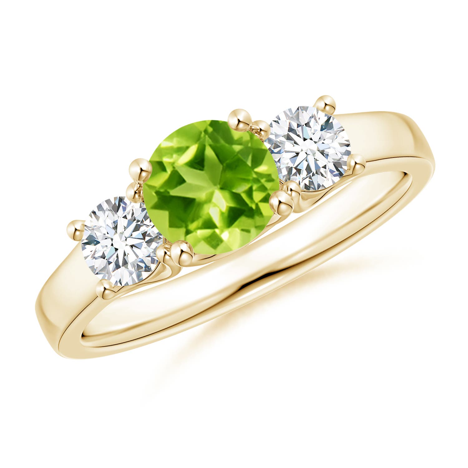 AAA - Peridot / 1.41 CT / 14 KT Yellow Gold