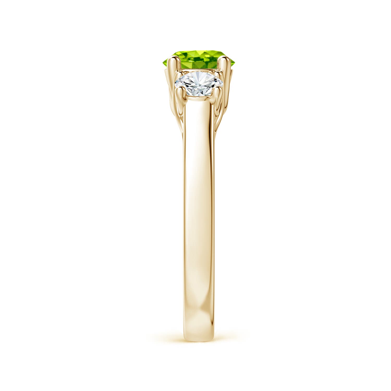 AAA - Peridot / 1.41 CT / 14 KT Yellow Gold