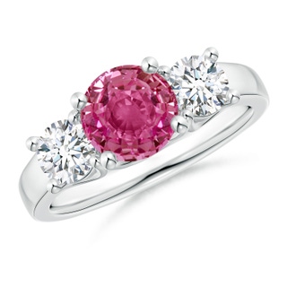 Round AAAA Pink Sapphire