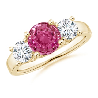 Round AAAA Pink Sapphire