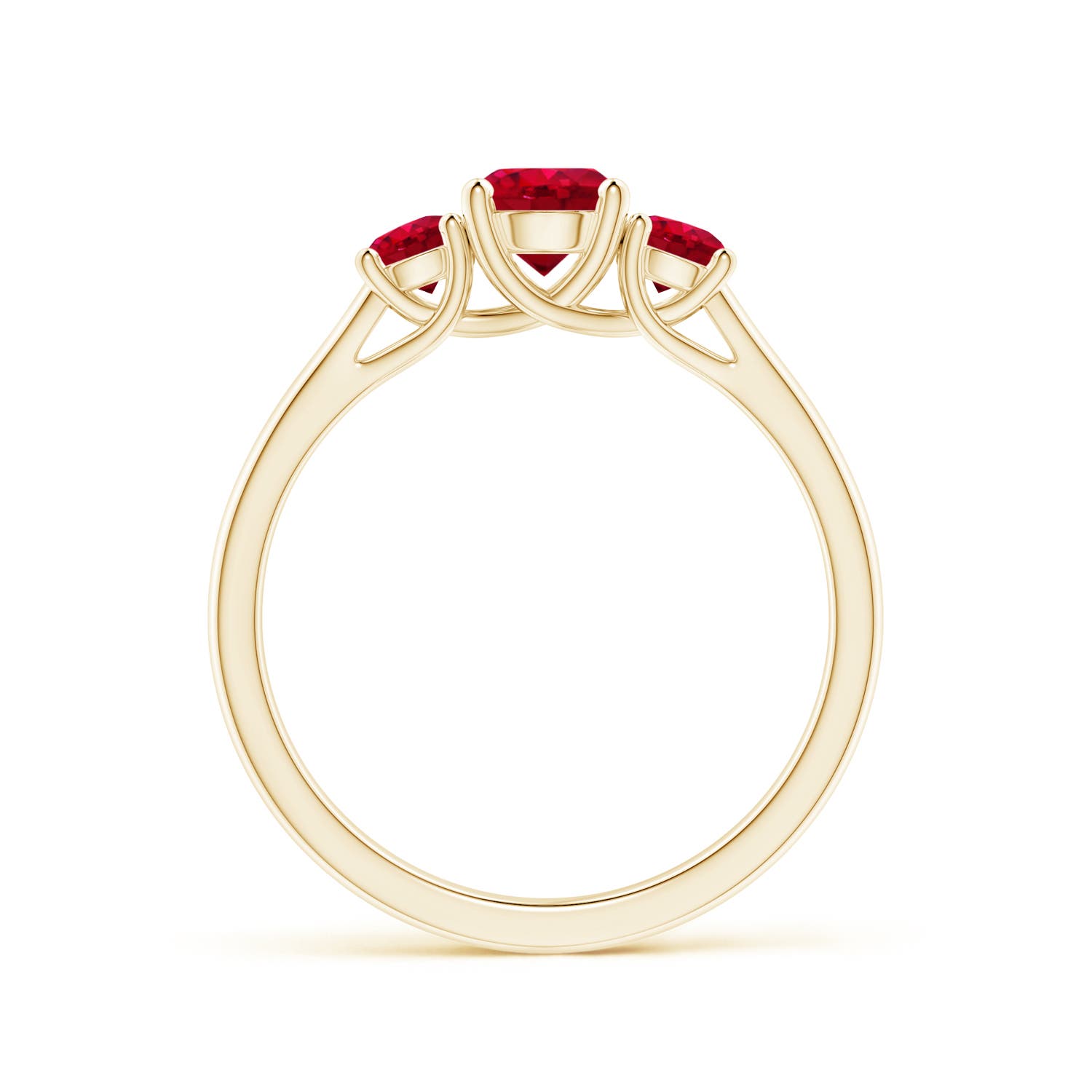 AAA - Ruby / 1.06 CT / 14 KT Yellow Gold