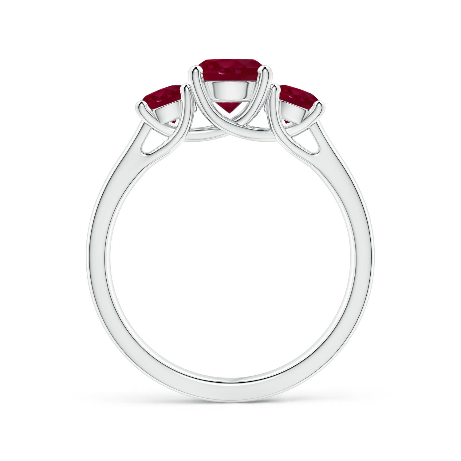 A - Ruby / 1.68 CT / 14 KT White Gold