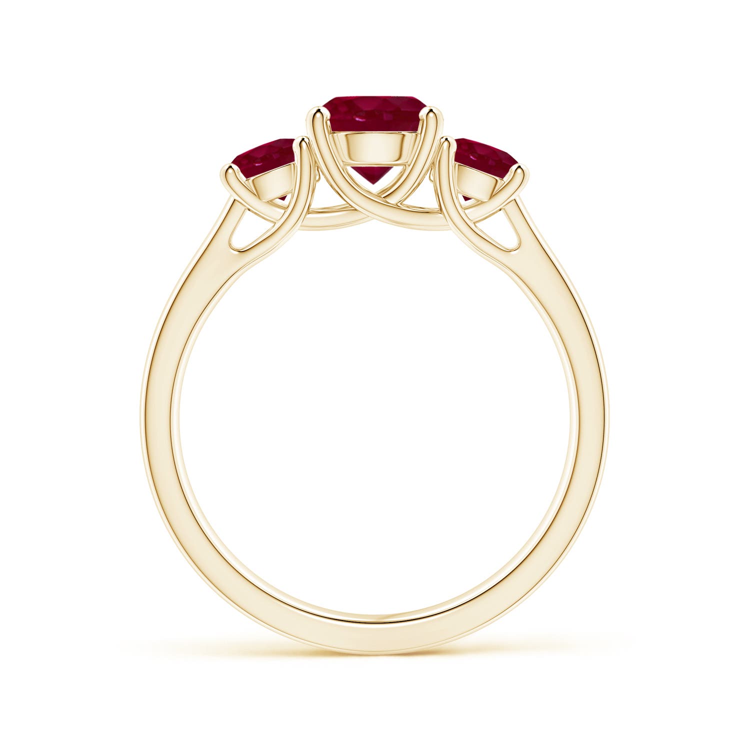 A - Ruby / 1.68 CT / 14 KT Yellow Gold