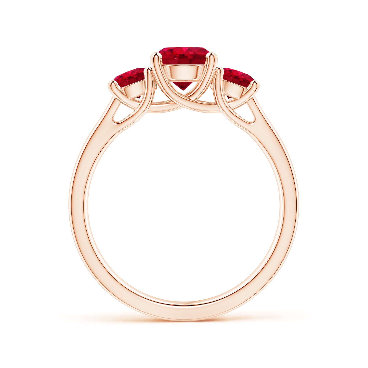 AAA - Ruby / 1.68 CT / 14 KT Rose Gold