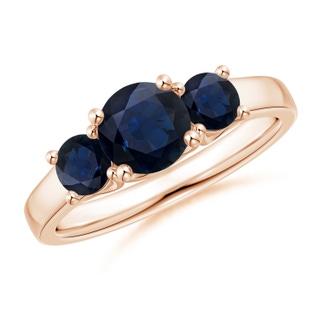 Round A Blue Sapphire