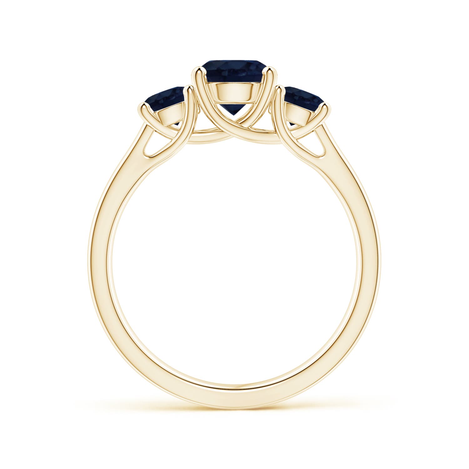 A - Blue Sapphire / 1.66 CT / 14 KT Yellow Gold