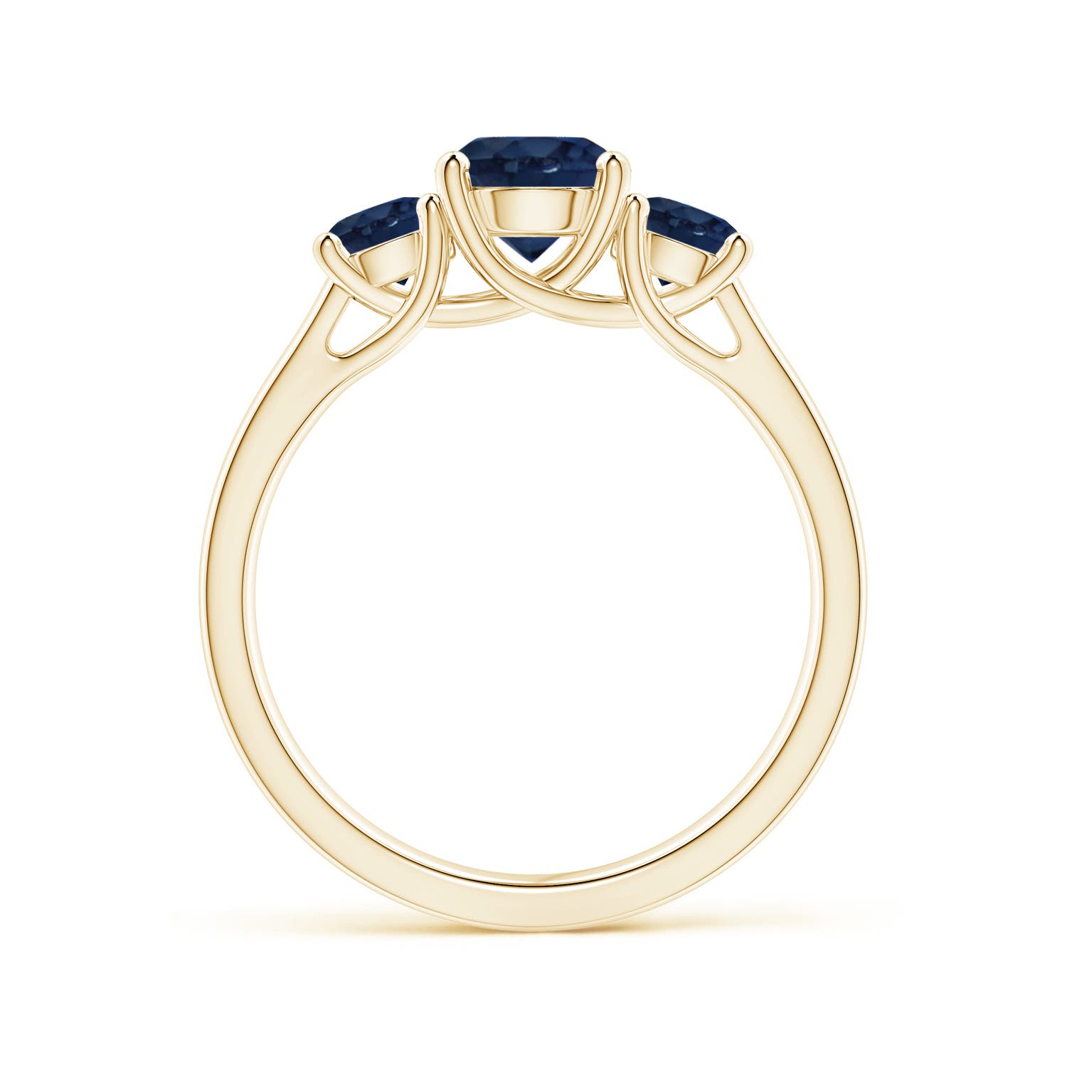 AA - Blue Sapphire / 1.66 CT / 14 KT Yellow Gold