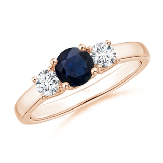 Round A Blue Sapphire