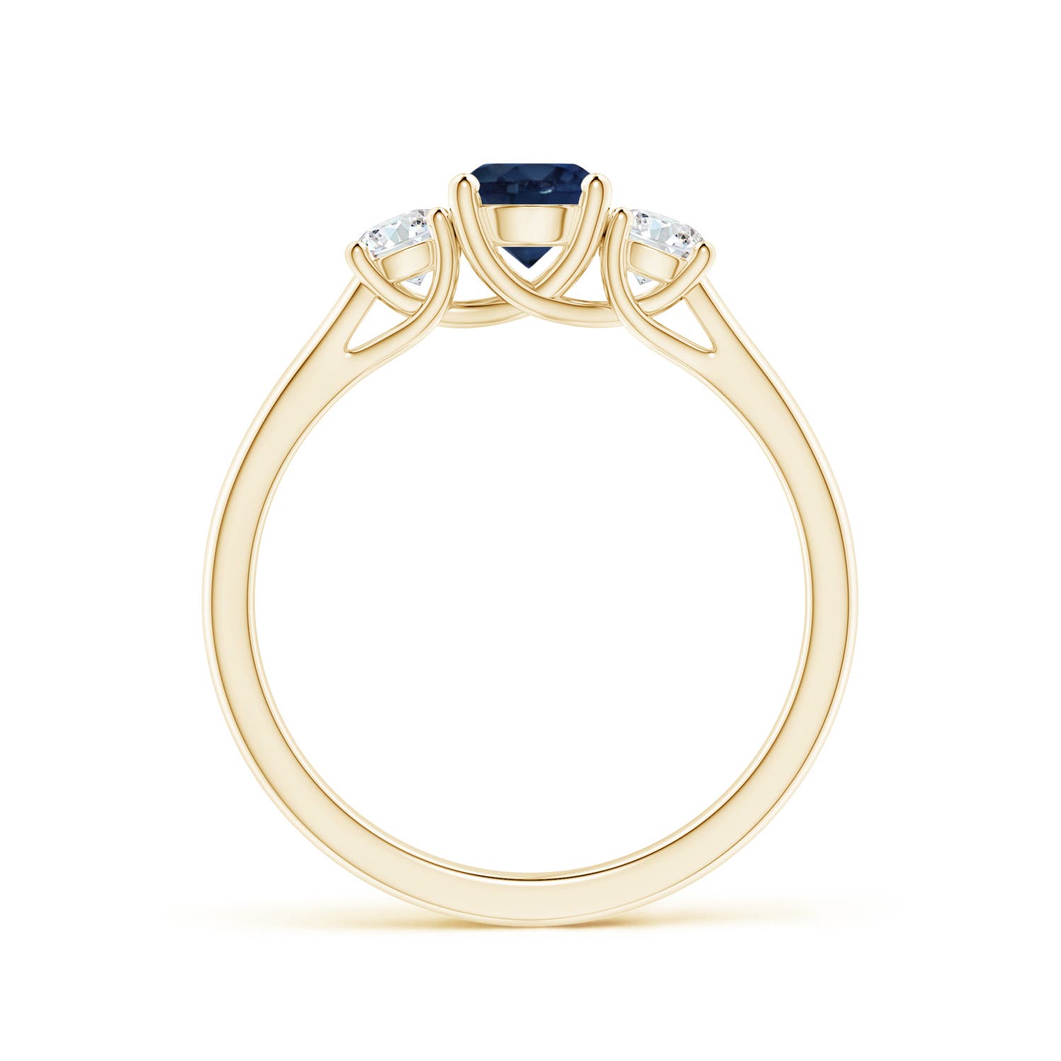 AA - Blue Sapphire / 0.92 CT / 14 KT Yellow Gold