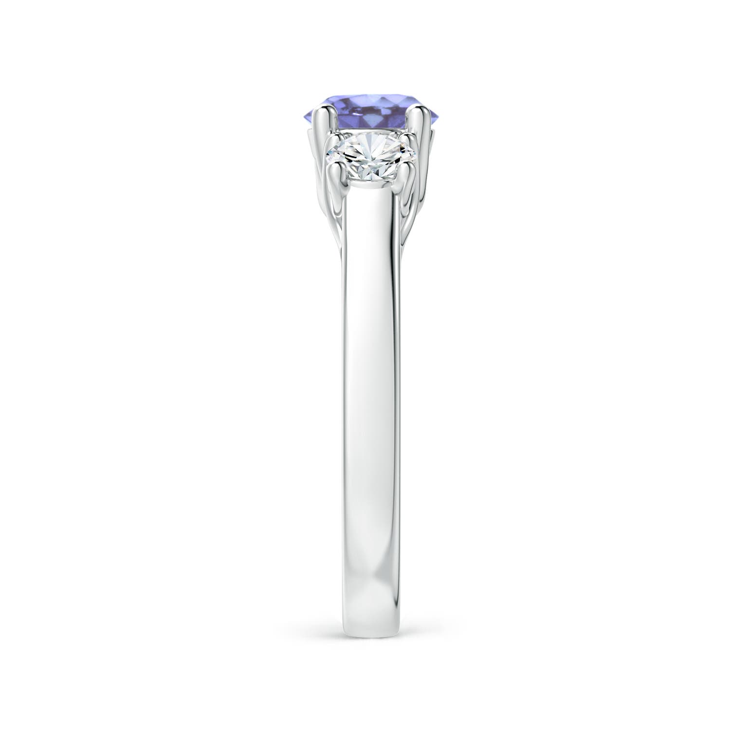 A - Tanzanite / 1.36 CT / 14 KT White Gold