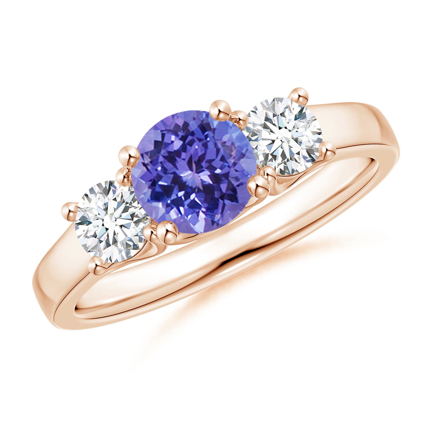 AA - Tanzanite / 1.36 CT / 14 KT Rose Gold