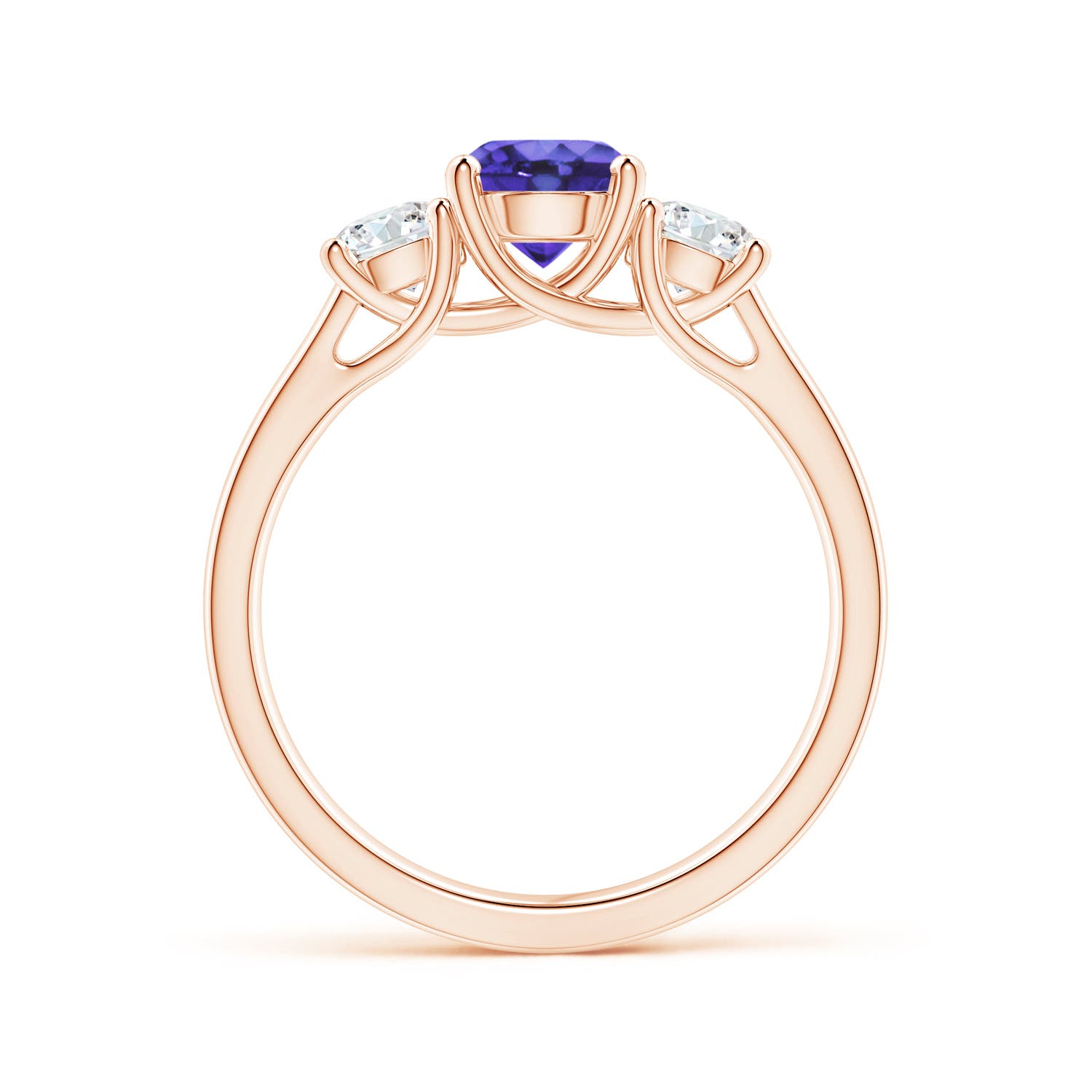 AA - Tanzanite / 1.36 CT / 14 KT Rose Gold