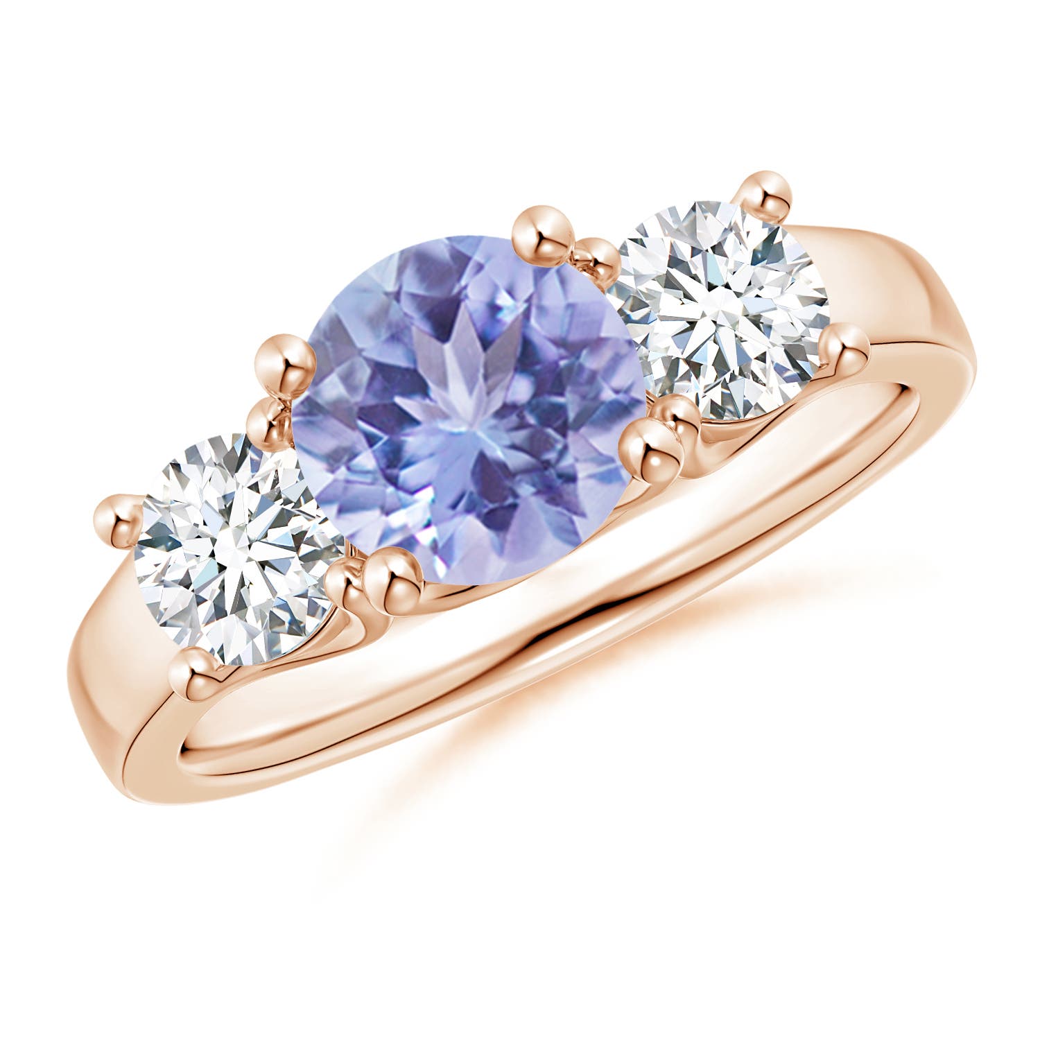 A - Tanzanite / 2.15 CT / 14 KT Rose Gold