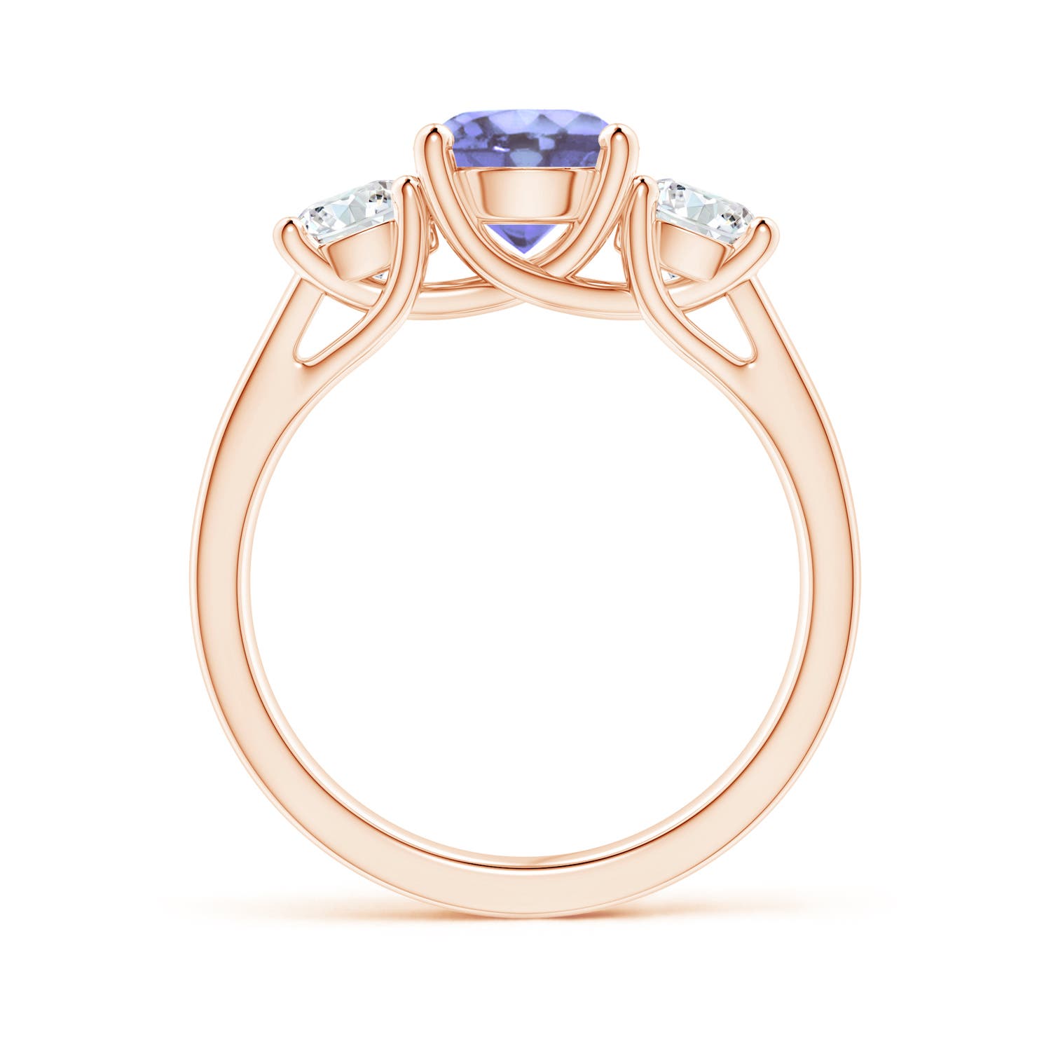 A - Tanzanite / 2.15 CT / 14 KT Rose Gold